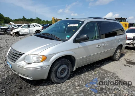 2006 Chrysler Town & Country Touring из США, поврежденный, VIN 2A4GP54L46R844501